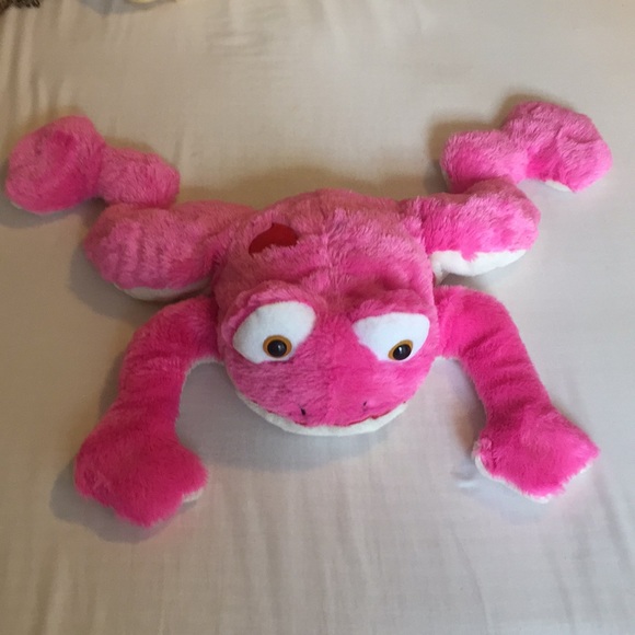 pink frog toy